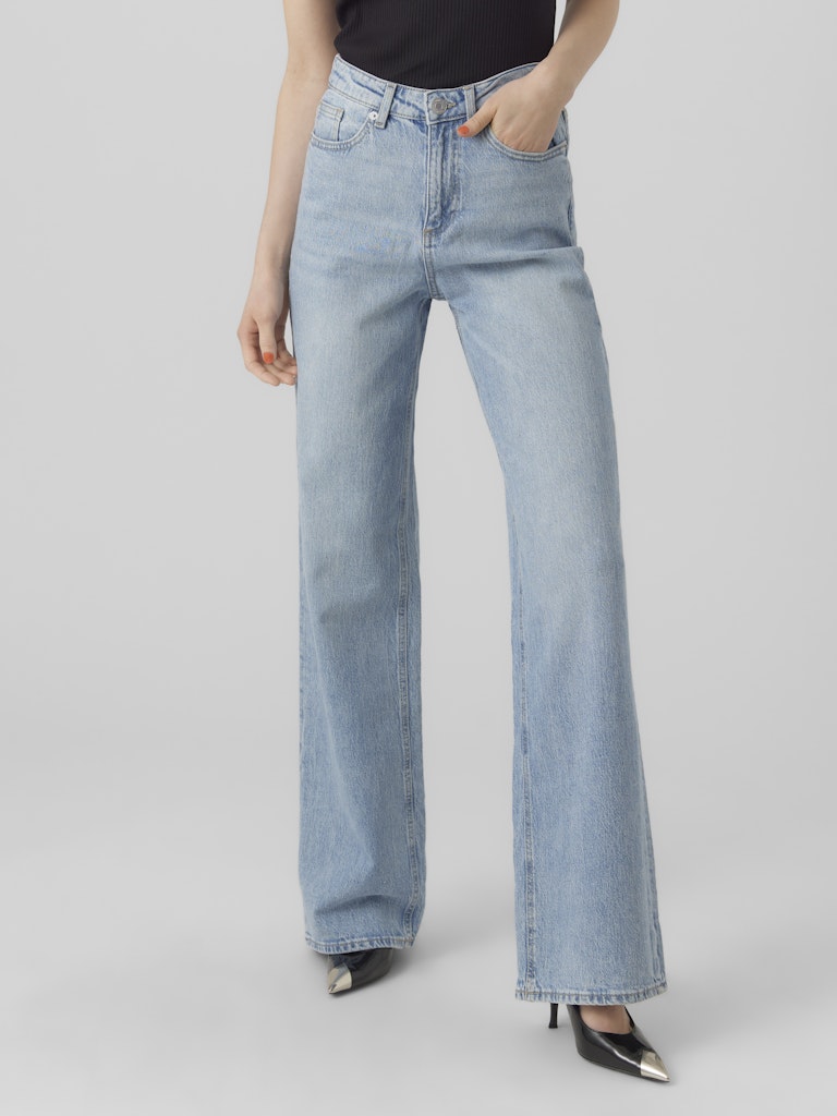 Vero Moda Damen Jeans Light Blue Deni