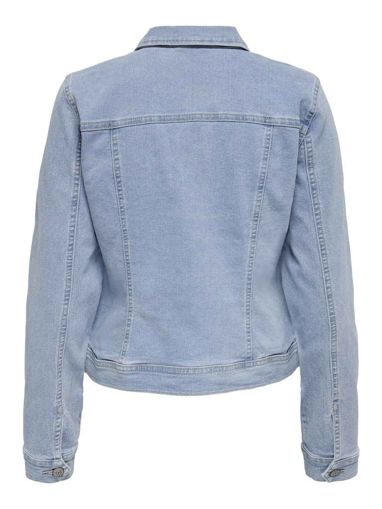 Only Damen Jacken Light Blue Deni