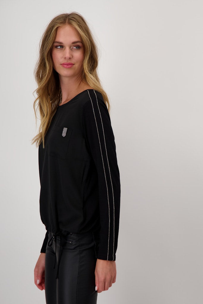 Monari Damen T-Shirts Schwarz