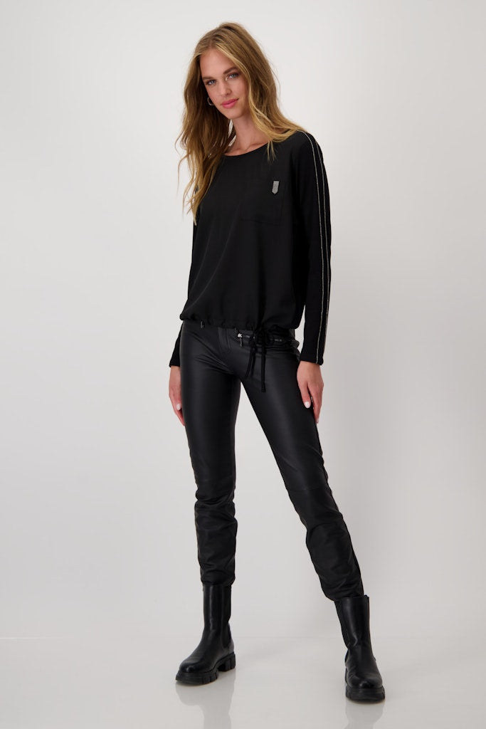 Monari Damen T-Shirts Schwarz