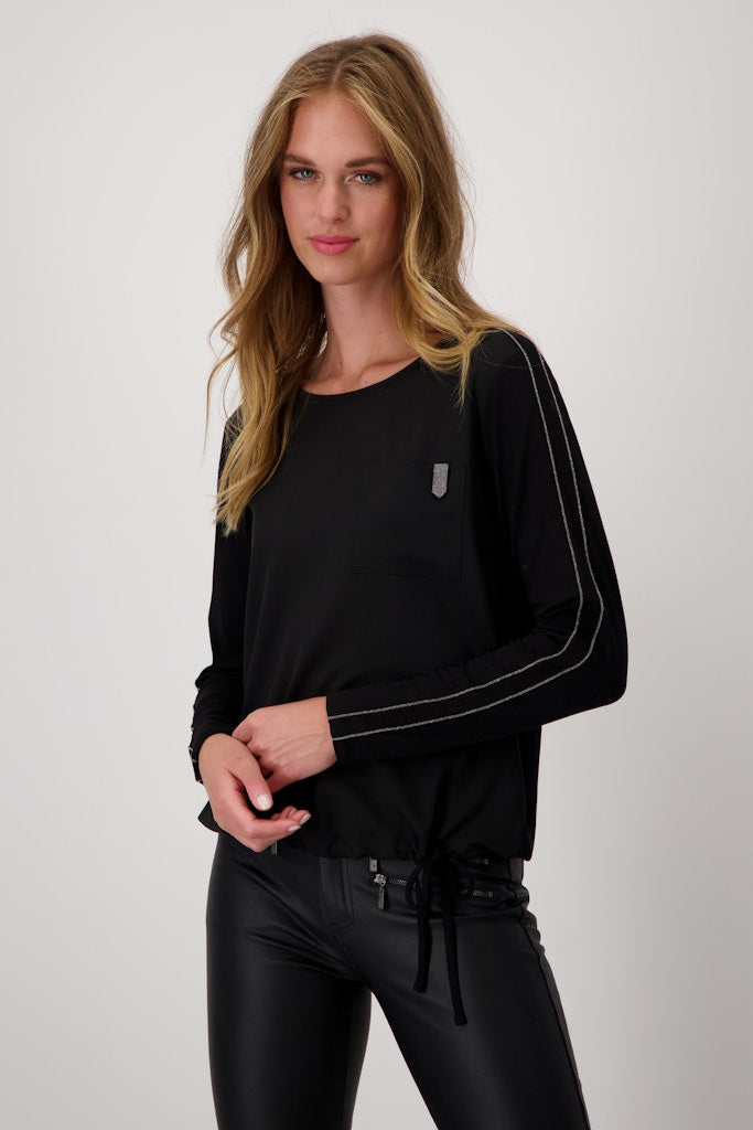 Monari Damen T-Shirts Schwarz