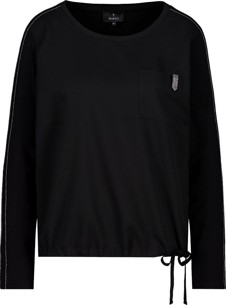 Monari Damen T-Shirts Schwarz