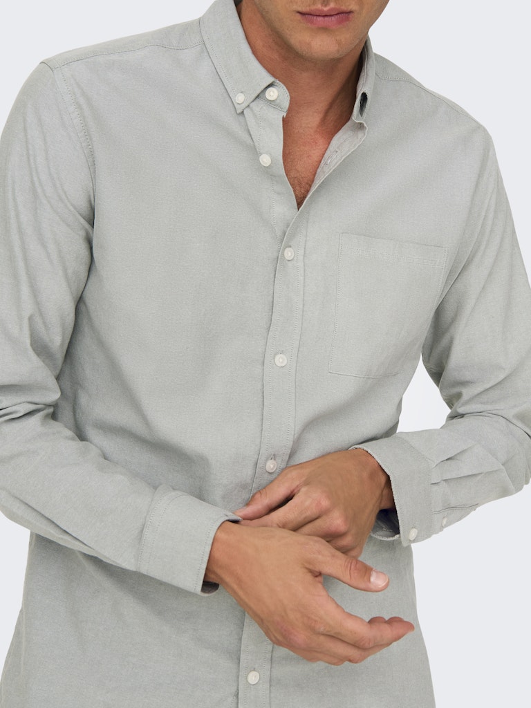 Only & Sons Herren Hemden lang Sea Spray