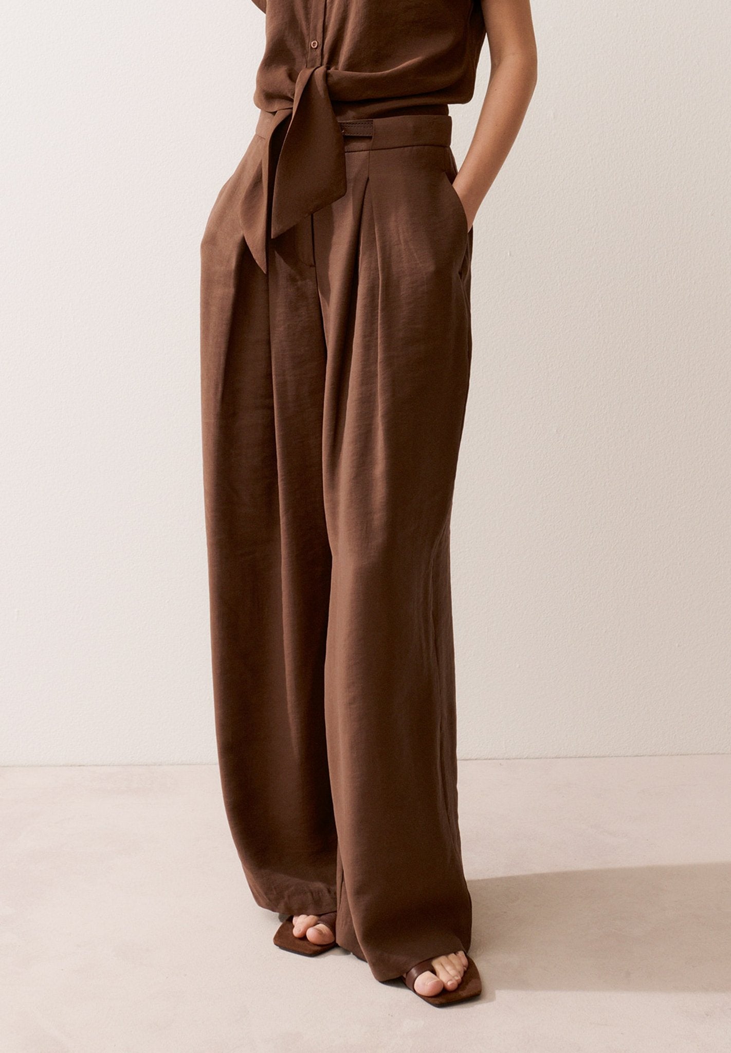 More & More Damen Hosen Cool Choco