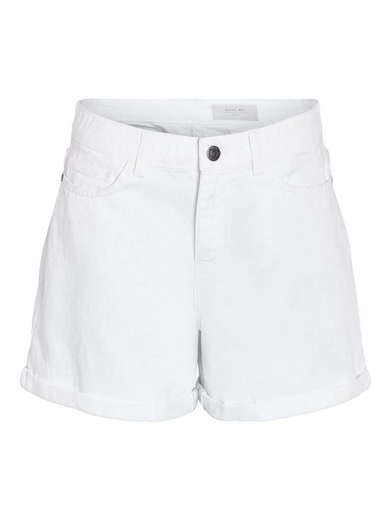 Noisy May Damen Shorts Bright White