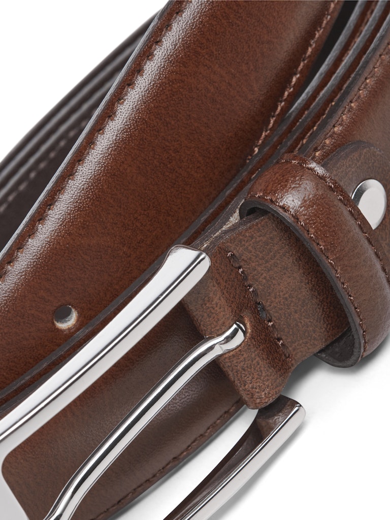 Jack & Jones Herren Gürtel Cognac/Normal B