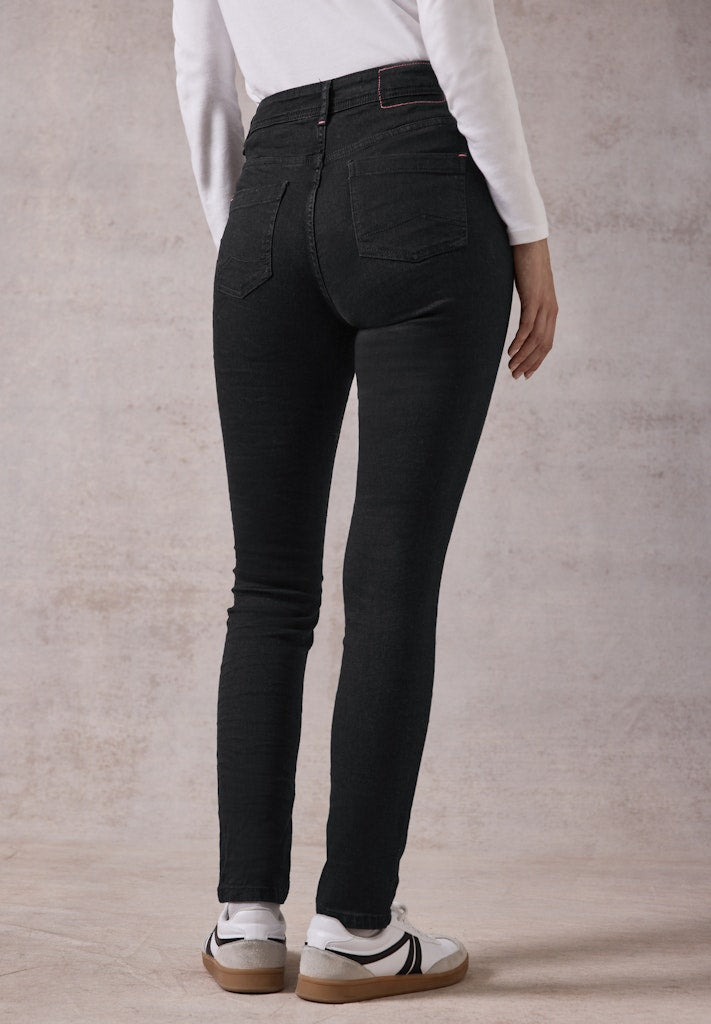 Cecil Damen Hosen Black