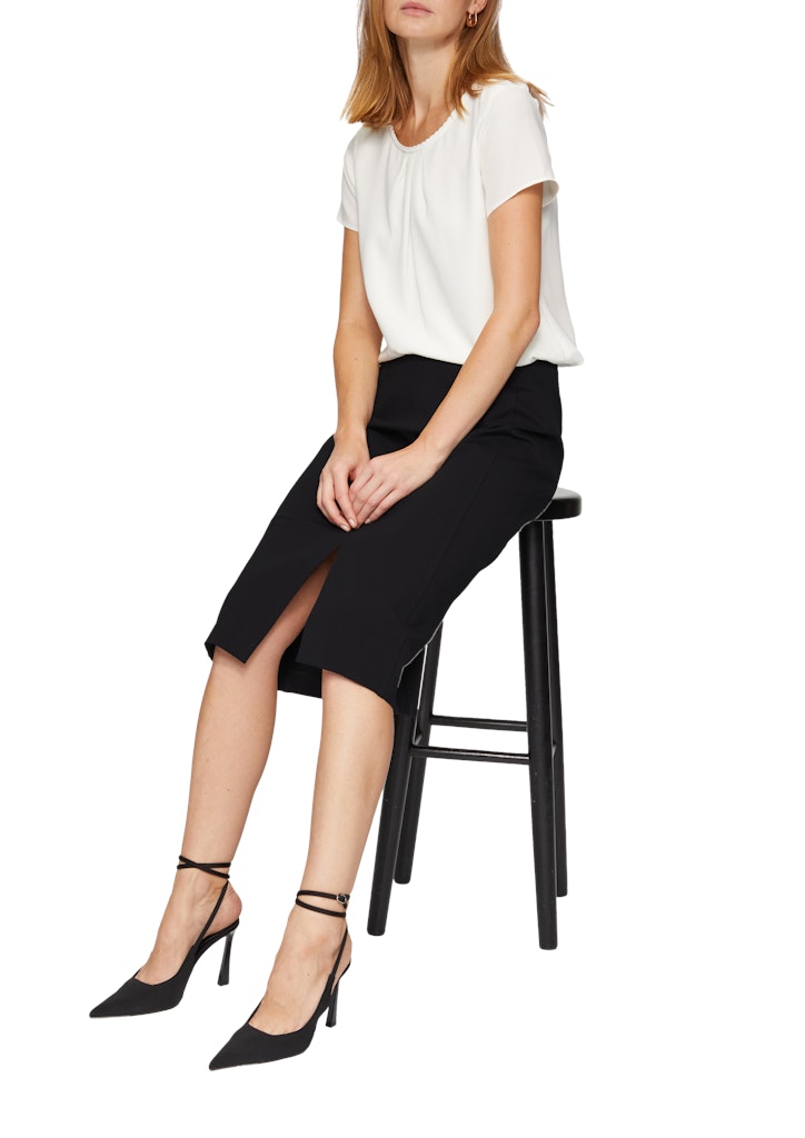 S. Oliver black Damen Rcke Grey/Black