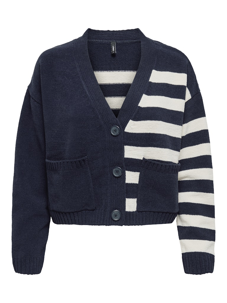 Only Damen Strickjacken Night Sky/Birch