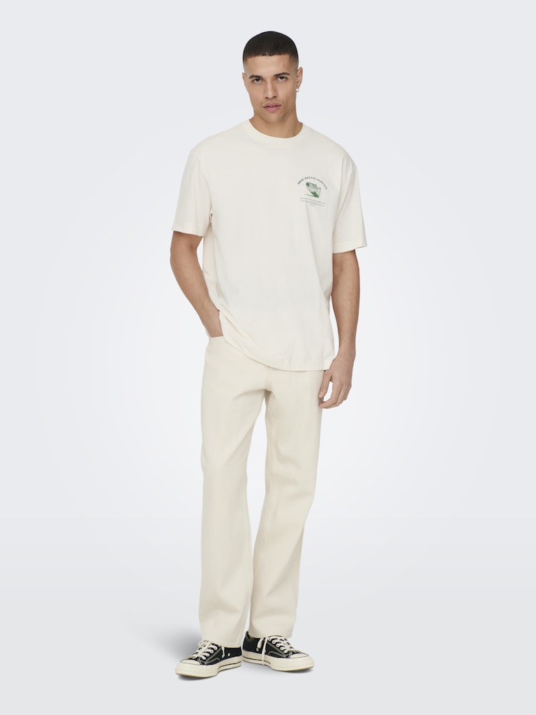 Only & Sons Herren Jeans Ecru