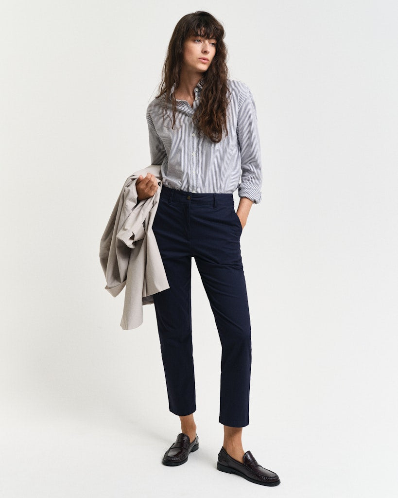 Gant Damen Hosen Evening Blu