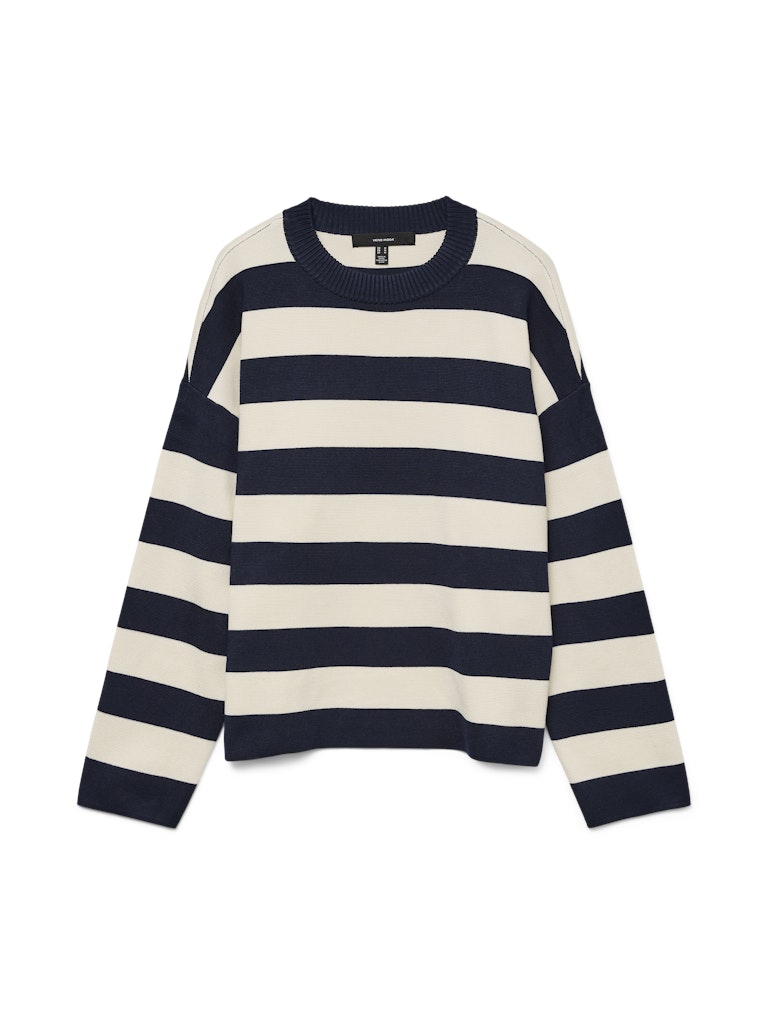 Vero Moda Damen Pullover Navy Blazer/Bir