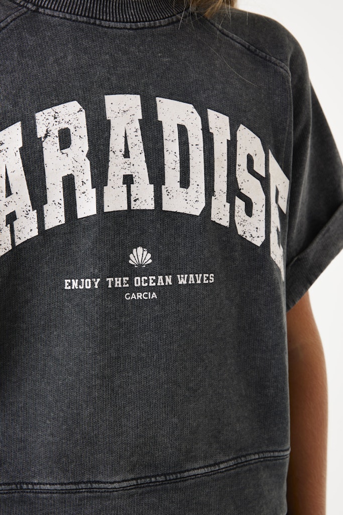Garcia Mädchen Sweats & Sweatjacken Dark Grey