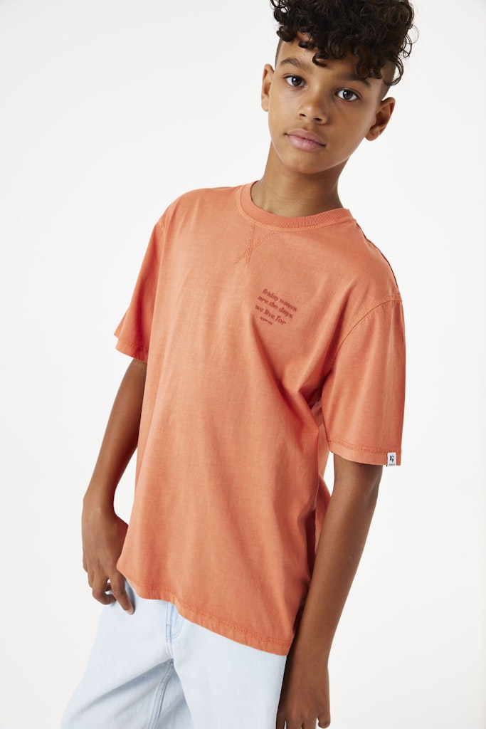 Garcia Jungen T-Shirts Orange Peel