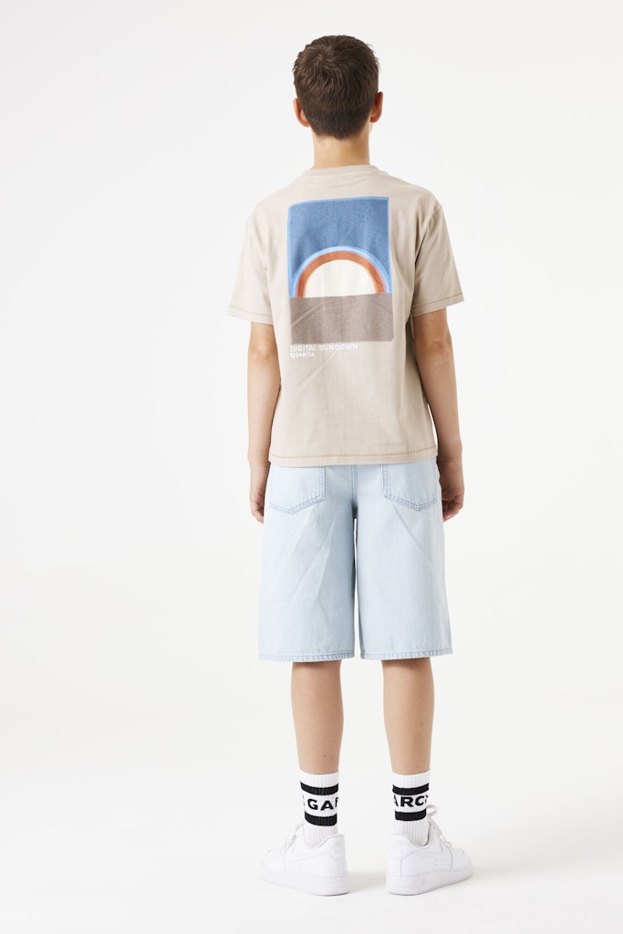 Garcia Jungen T-Shirts Sand