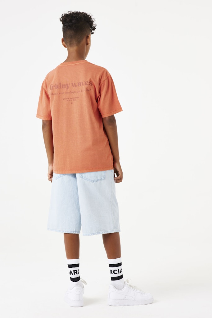 Garcia Jungen T-Shirts Orange Peel