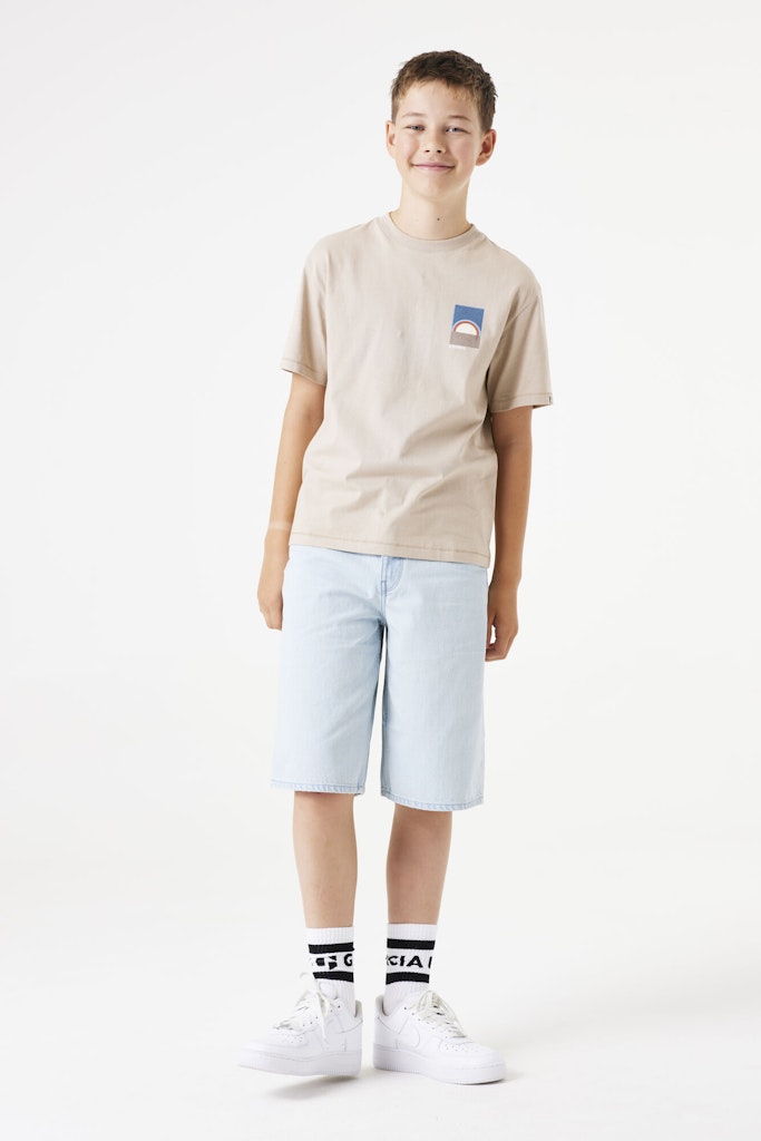 Garcia Jungen T-Shirts Sand