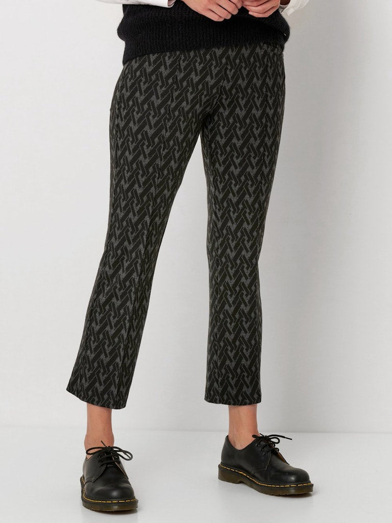 Toni Dress Damen Hosen Grey