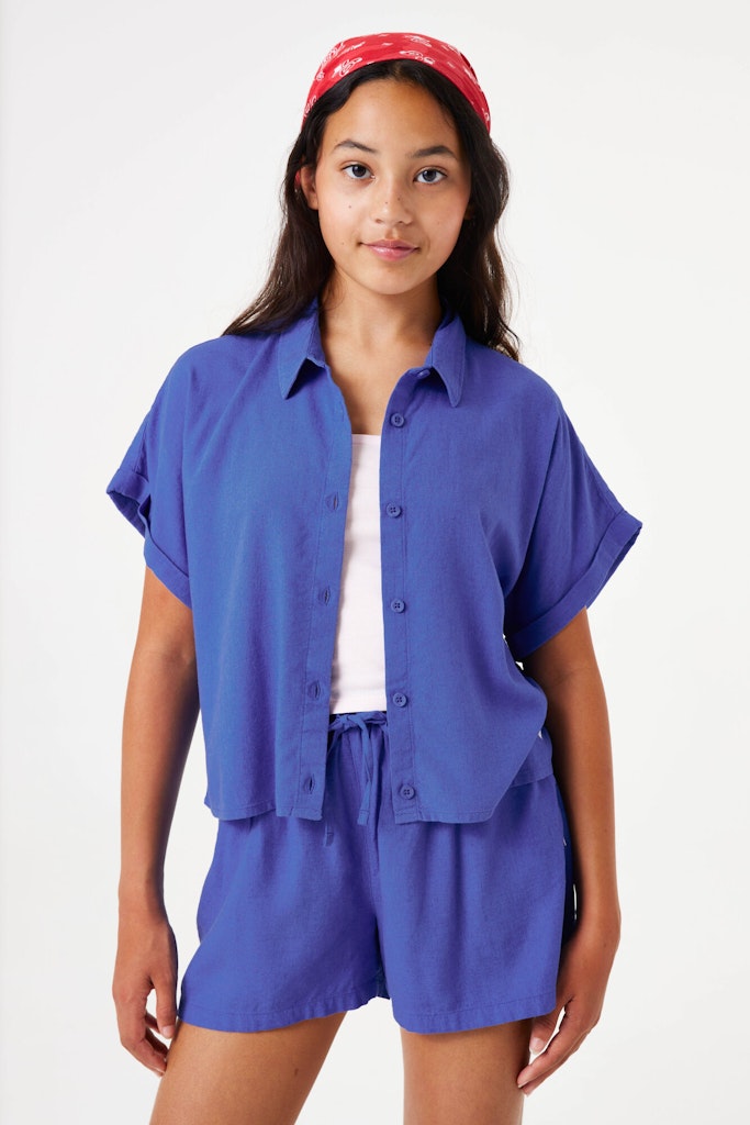 Garcia Mädchen T-Shirts & Tops Hyper Blue