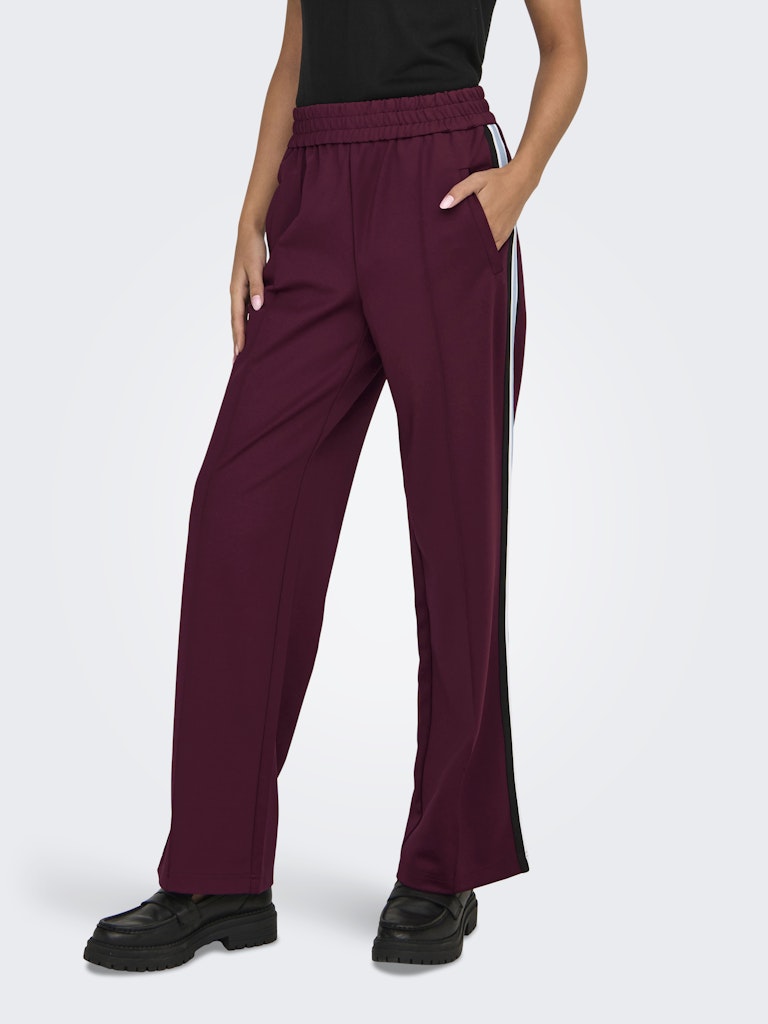Only Damen Hosen Burgundy/W. Sof