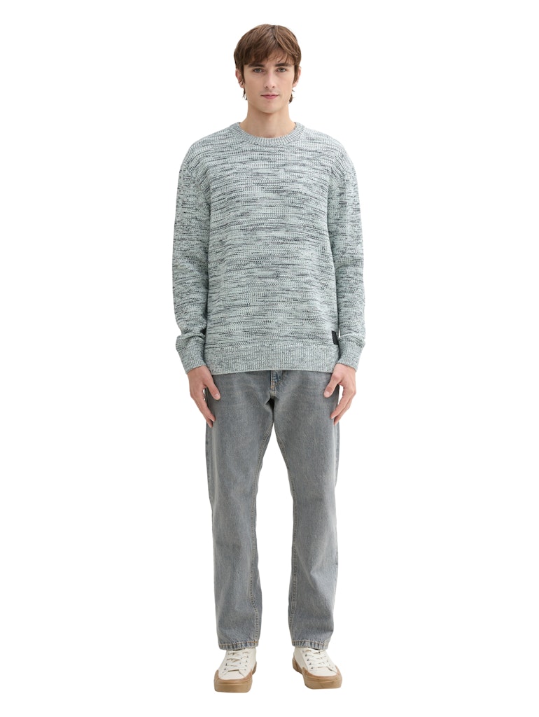 Tom Tailor denim Herren Pullover Sea Foam Wool W