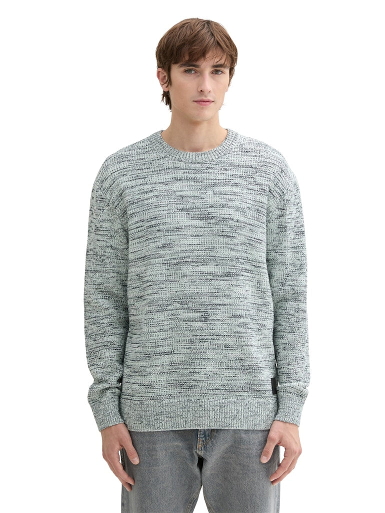 Tom Tailor denim Herren Pullover Sea Foam Wool W
