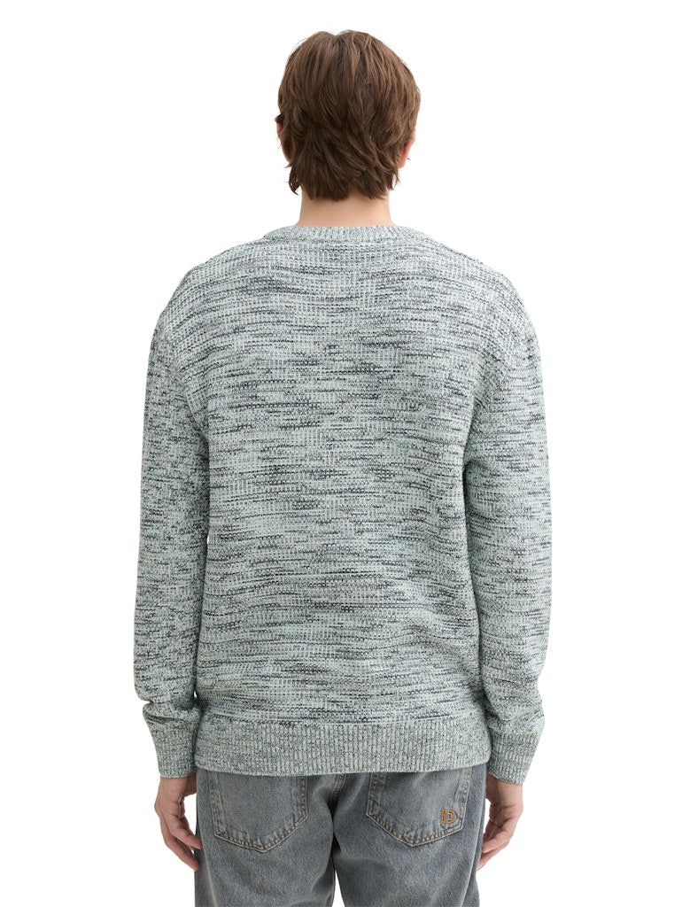 Tom Tailor denim Herren Pullover Sea Foam Wool W