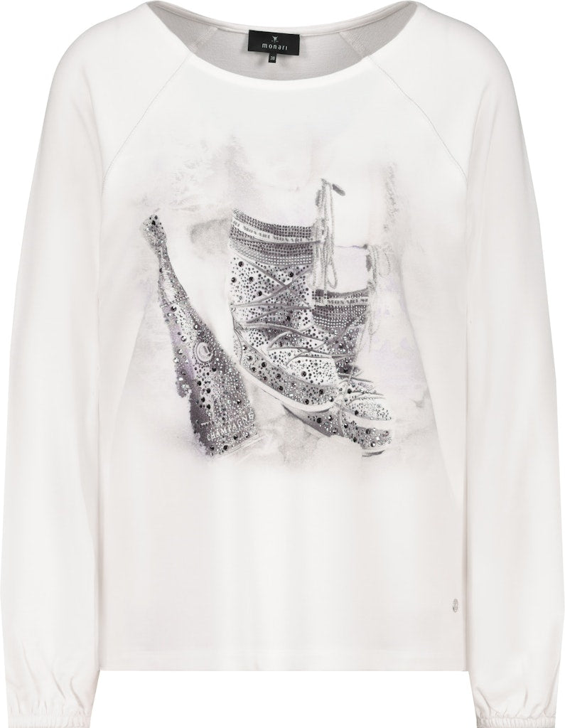 Monari Damen T-Shirts Off-White