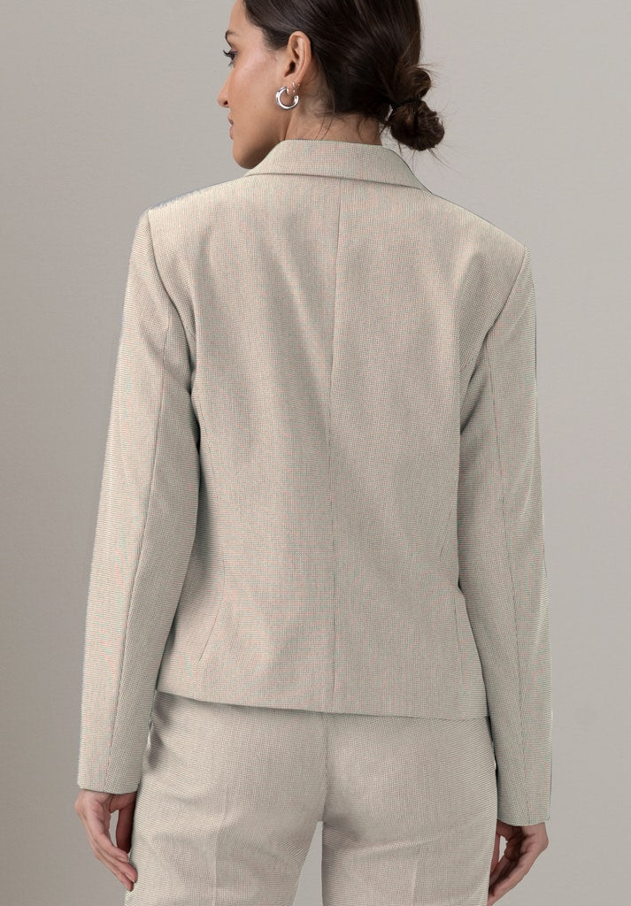 Bianca Damen Blazer Beige Mix