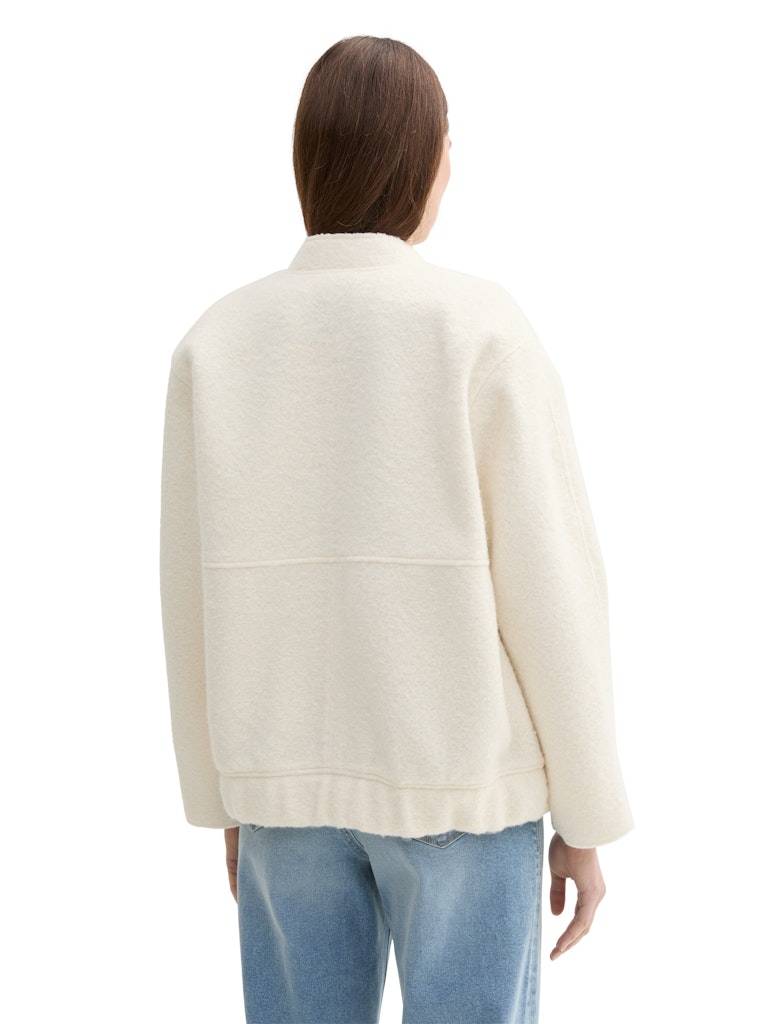 Tom Tailor denim Damen Blazer Light Creme Bei