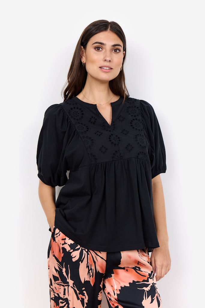 Soya Concept Damen Blusen Black