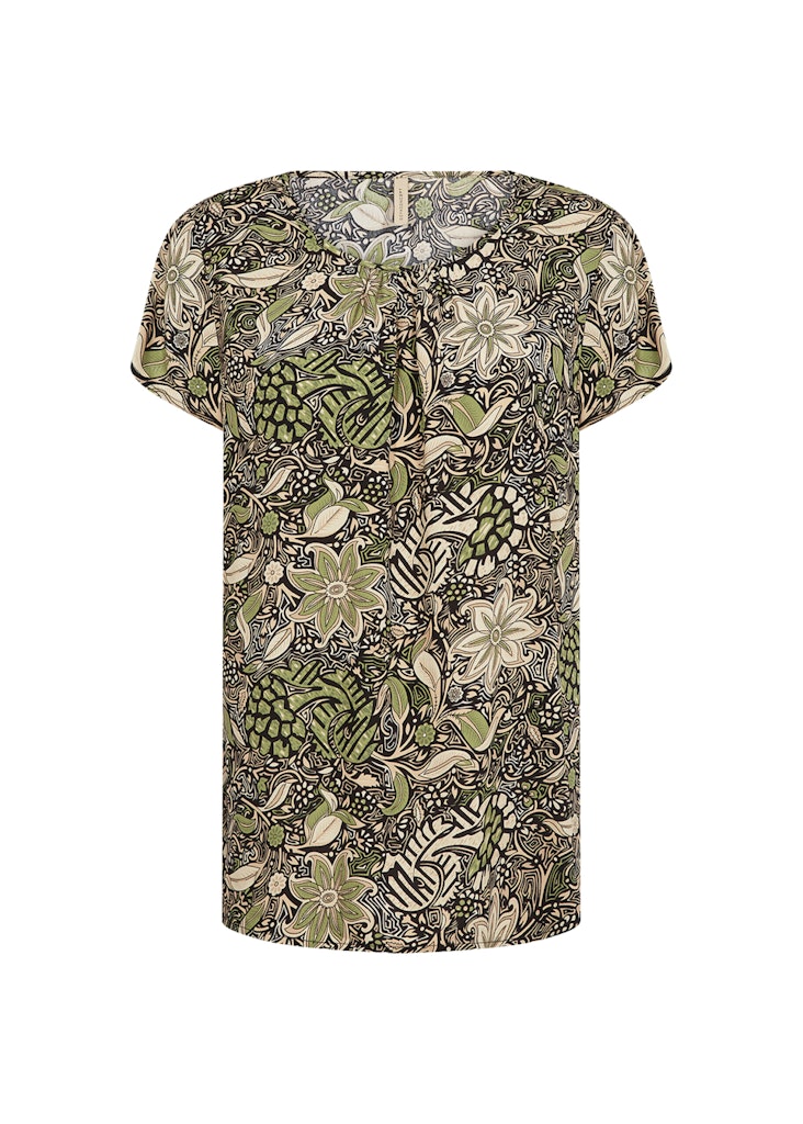 Soya Concept Damen Blusen Calliste Green