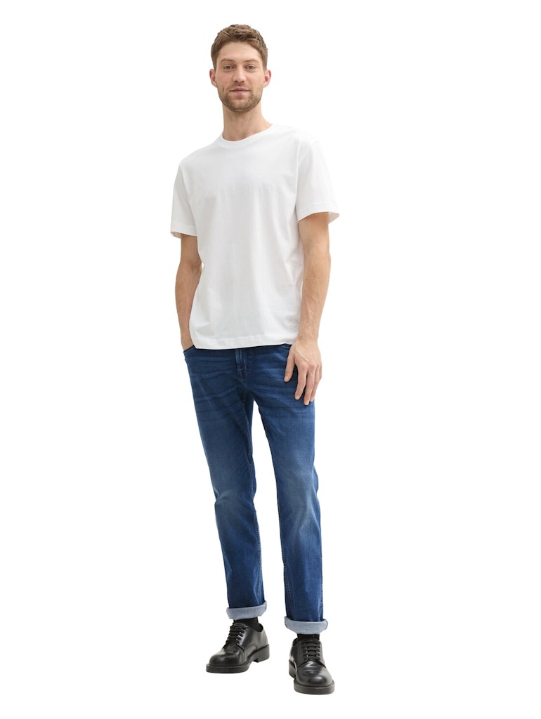 Tom Tailor Herren Jeans Used Dark Stone