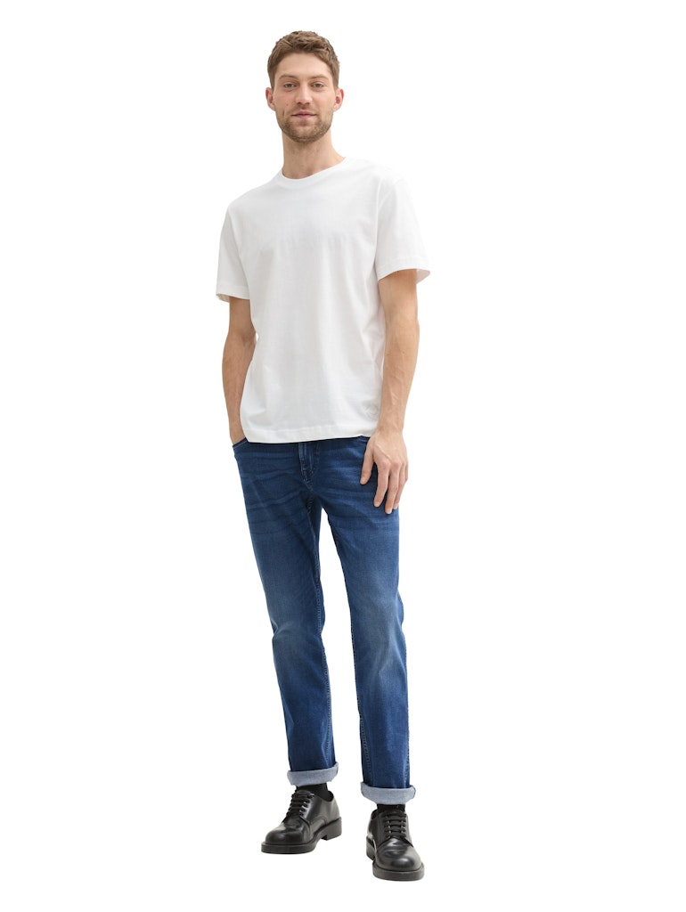 Tom Tailor Herren Jeans Used Dark Stone