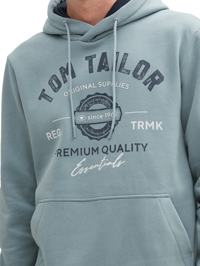 Tom Tailor Herren Sweatshirts Grey Mint