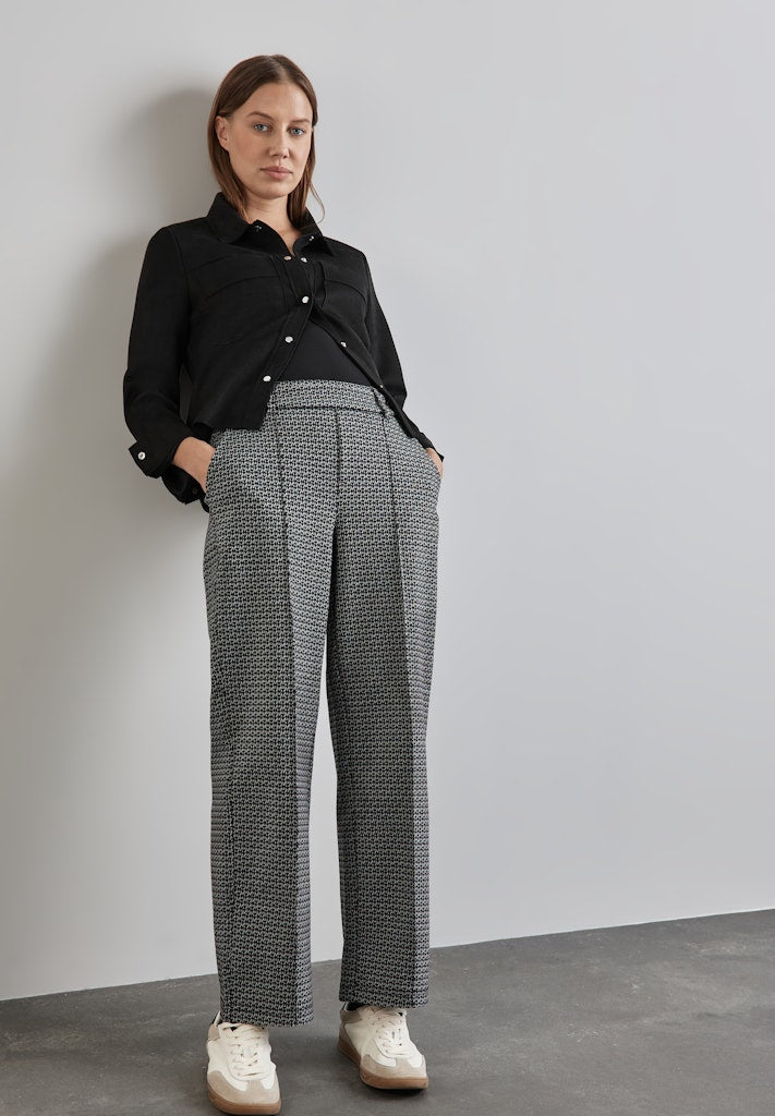 Street One Damen Hosen  Black