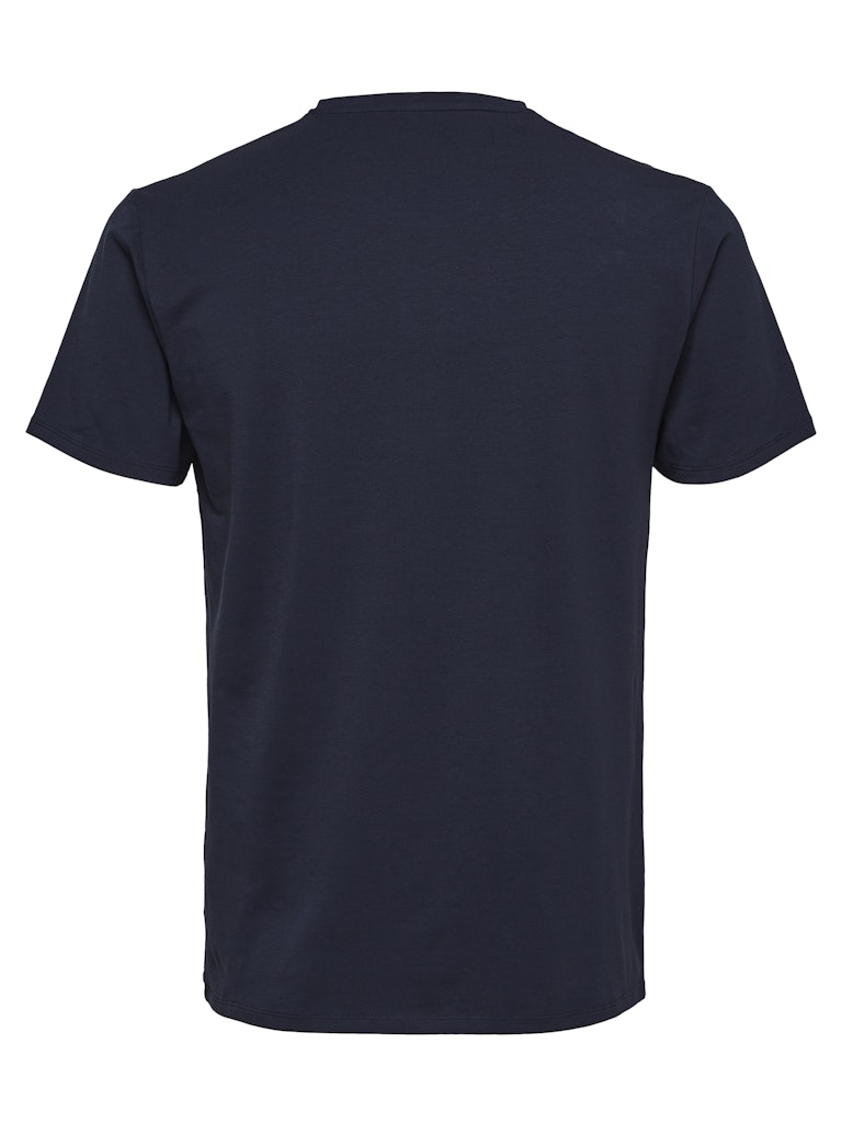 Selected homme Herren T-Shirts kurz  Navy Bla