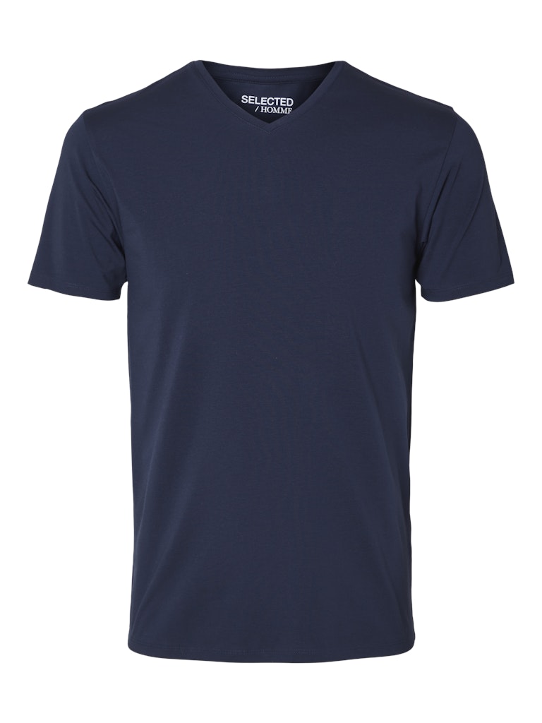 Selected homme Herren T-Shirts kurz  Navy Bla