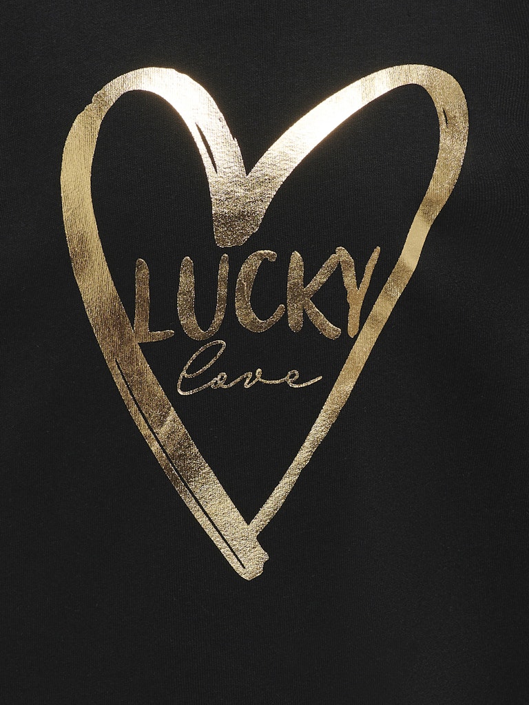 Only Mädchen Sweats & Sweatjacken Black/Lucky