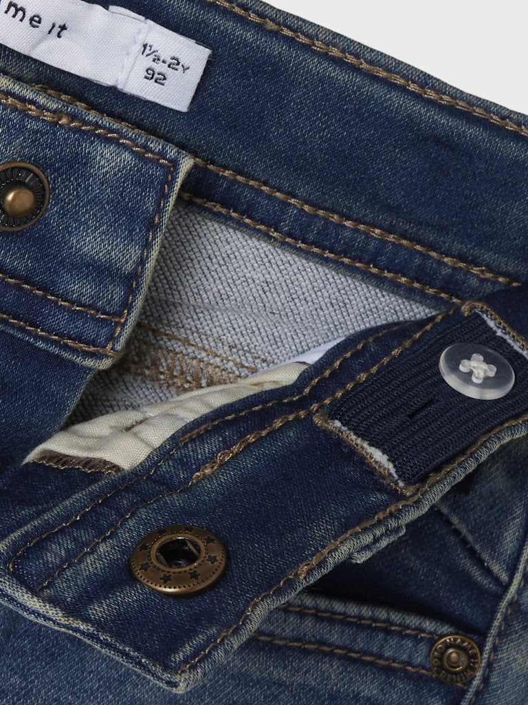 Name it Mädchen Hosen, Jeans & Leggings Dark Blue Denim