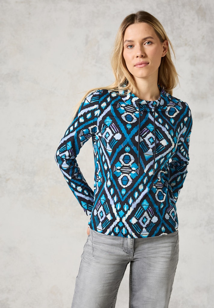 Cecil Damen T-Shirts Deep Char