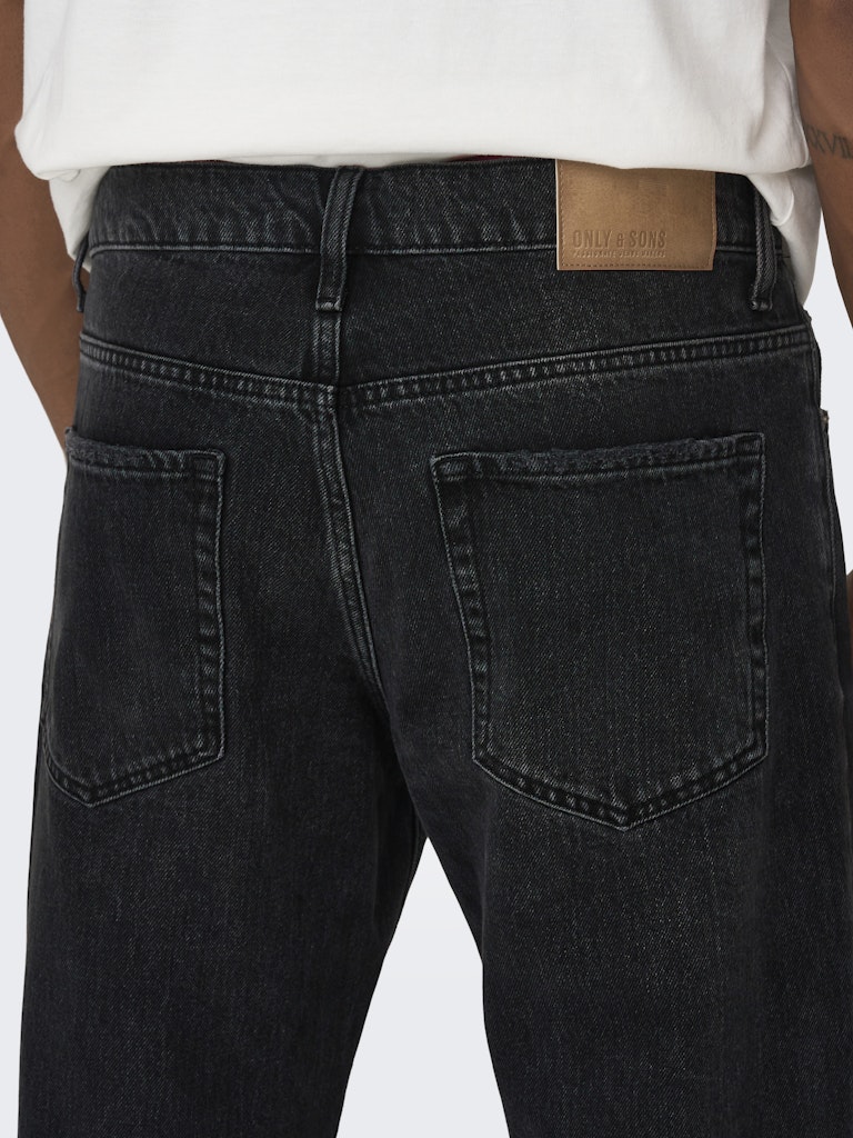 Only & Sons Herren Jeans Black Denim