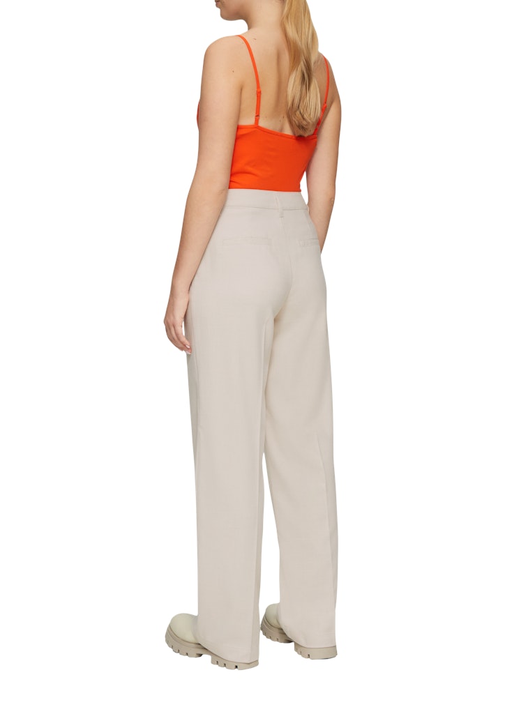 S. Oliver red Damen Hosen Brown