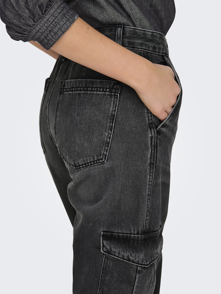 Only Damen Jeans Washed Black