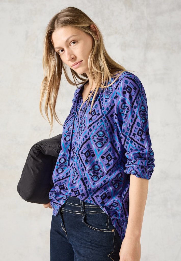 Cecil Damen Blusen Wild Lila