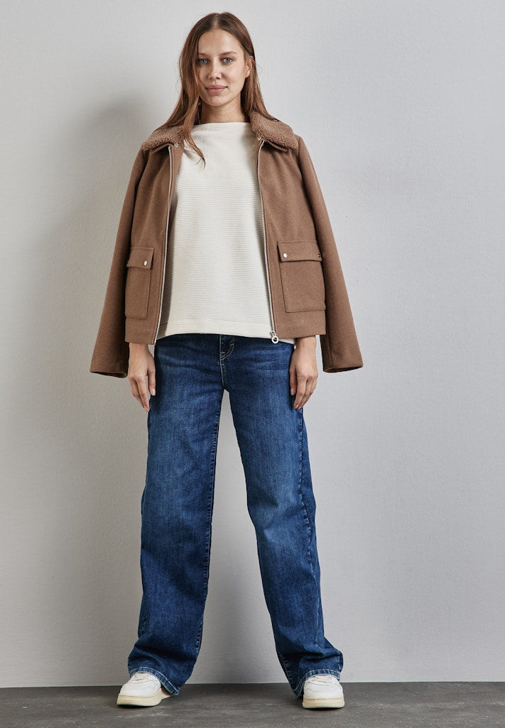 Street One Damen T-Shirts Lucid Whi