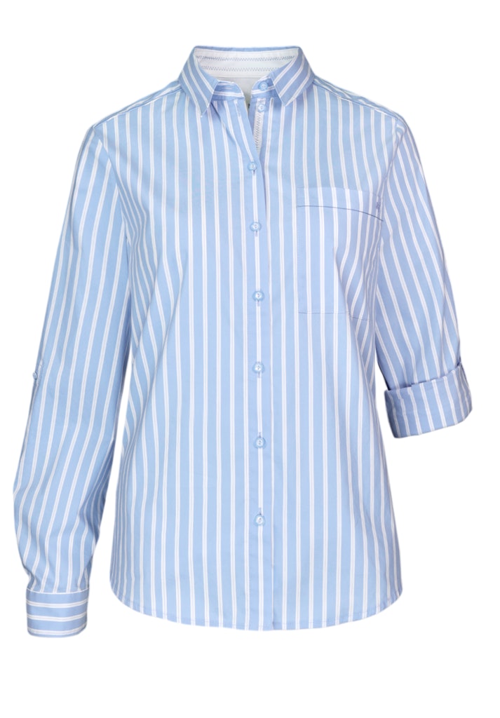 Bianca Damen Blusen Powder Blue Str