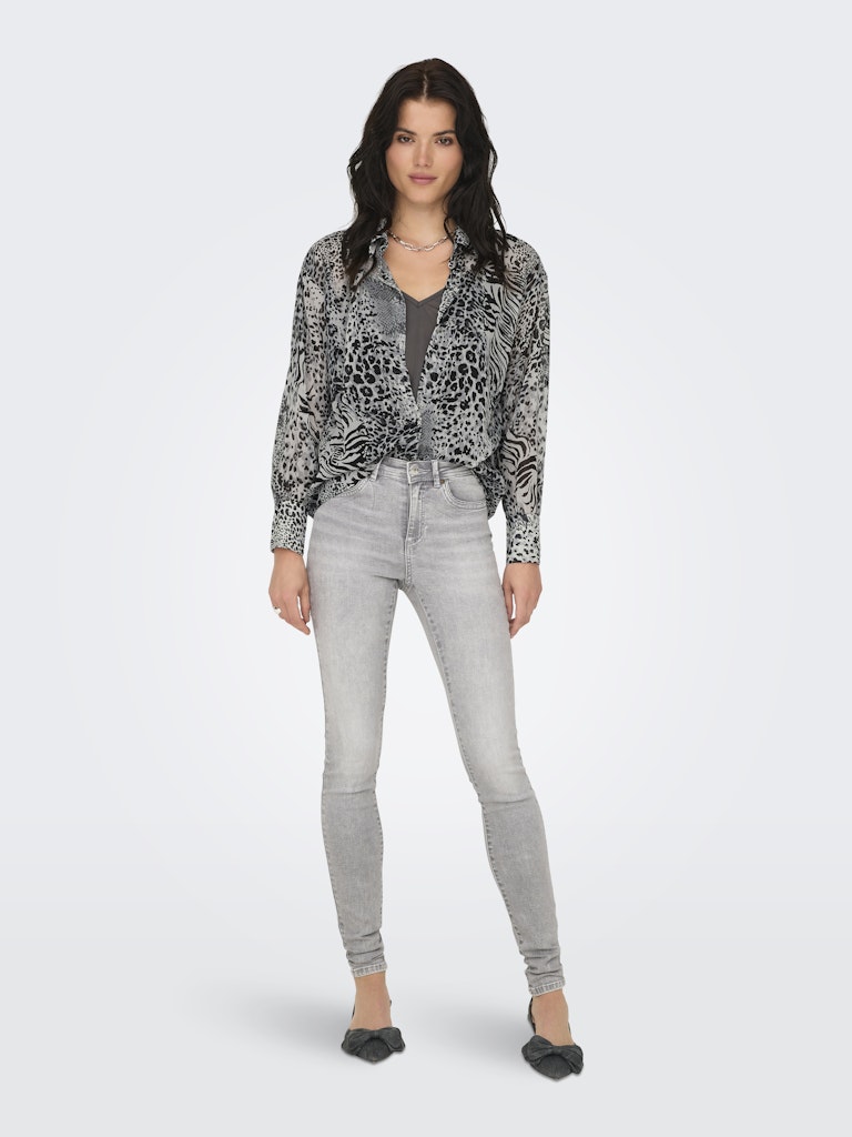 only Damen Blusen Gray Violet/Ran