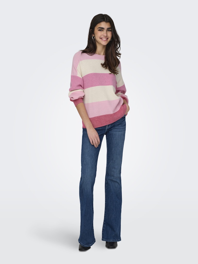 only Damen Pullover Pink Lady/W. Je