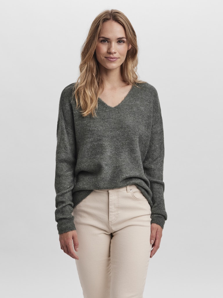 Vero Moda Damen Pullover Balsam Green/Me